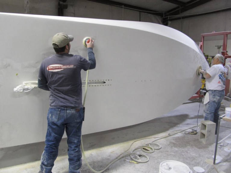 Gelcoat Repair and Refinishing — Sarasota fiberglass repair, marine  painting and boat restoration